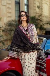 Dreamy Escape | 3Pc Unstitched Suit Winter Embroidered Broadway By Mushq